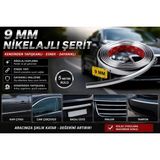 Smart Garage Harley-Davidson Softail 9 mm Nikelaj Şerit 5 Metre Yapışkanlı