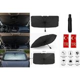 Smart Garage Kia Pride Araçlar Için Ön Cam Güneşlik Katlanabilir Şemsiye Tr Plakalık Hediye