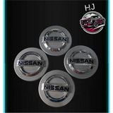 Smart Garage Nissan Silver 15-16-17 Jant Göbeği 4lü Paket