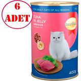 Smart Heart Kedi Maması Jöle Içinde Ton Balıklı 400 gr 6 Ad - Karışık