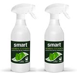Smart HERBAL CLEANER - Doğal Bitkisel Leke Çözücü%100 Doğal Kumaş, Halı, Ayakkabı, Araç Döşemeleri, Mutfak, Bulaşık Makinesi Banyo, Lavabo, WC, Fırın, Izgara, Koltuk, Genel Çok Amaçlı Temizlik