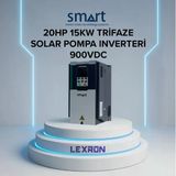 Smart - İnges 20 Hp 15 Kw Trifaze Solar Pompa İnverteri - 380 Volt Güneş Enerji Sistemi Sürücüsü