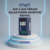 Smart - İnges 3 Hp 2.2 Kw Trifaze Solar Pompa İnverteri - 380 Volt Güneş Enerji Sistemi Sürücüsü