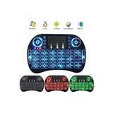 Smart Işıklı Kablosuz Mini Klavye ve Dokunmatik Mouse Seti-Android,IOS,Pc,Telefon,Tablet ve TV için