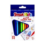 Smart Kids Pastel Boya12'li + Kuru Boya Kalemi 12'li + 12'li Keçeli Boya Kalemi