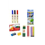 Smart Kids Super 8 Li Okul Kirtasiye Boyama Seti