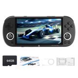 Smart Pro Oyun Konsolu 4,96-İnç 720x1280 IPS Ekran-Siyah | Dahili 64G TF Kart Video Oyun Konsolları 5000mAh Lityum Pil Çoklu Simülatörleri Destekler Günlük Oyun Konsolu-Siyah