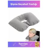 Smart Seri Çok Rahat Şişme Kullanışlı Pratik Ortopedik Seyahat Yumuşak Uyku Boyun Yastığı