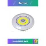 Smart Seri Yüksek Led Teknolojili Kaliteli Pratik Kolay Monte Hareket Sensörlü Aplik Pilli Lamba