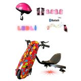 SMART STORE Citymate Drift Car Elektrikli Kaykay Bluetooth Dirift Kar Hoverboard Scooter + Koruma Ekipmanı D28