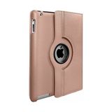 Smart Tech Apple iPad 2 3 4 9.7 " 360 Derece Döner Standlı Tablet Kılıfı - Rose Gold