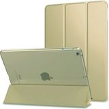 Smart Tech Apple Ipad 2 / 3 / 4 Smart Cover Arkası Şeffaf Tablet Kılıfı - Altın
