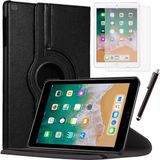 Smart Tech Apple iPad 5 Nesil / 6 Nesil Kılıf Ekran Koruyucu ve Kalem Set - Siyah