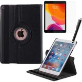 Smart Tech Apple iPad 7. Nesil / 8. Nesil / 9. Nesil 10,2 Inç Kılıf Ekran Koruyucu Kalem Set - Siyah