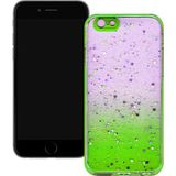Smart Tech Apple iPhone 6/6s Simli Şeffaf Sert Slikon Kılıf - iPhone 6S - Yeşil