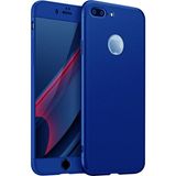 Smart Tech Apple Iphone 8 Plus Gkk Kılıf 360 Derece Tam Koruma - Mavi