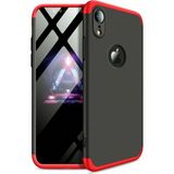 Smart Tech Apple Iphone Xr Gkk Kılıf 360 Derece Tam Koruma - Kırmızı - Siyah