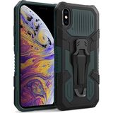 Smart Tech Apple Iphone Xs Max Zırh Tank Kılıf Yüksek Koruma - Yeşil
