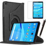 Smart Tech Lenovo Tab M8 8505 8705 8 Inç Tablet Kılıfı Ekran Koruyucu Kalem Set - Siyah