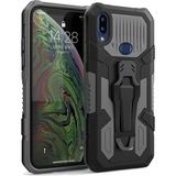 Smart Tech Samsung Galaxy A10S Zırh Tank Kılıf Yüksek Koruma - Gri