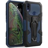 Smart Tech Samsung Galaxy A10S Zırh Tank Kılıf Yüksek Koruma - Mavi