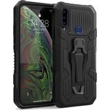 Smart Tech Samsung Galaxy A20S Zırh Tank Kılıf Yüksek Koruma - Siyah