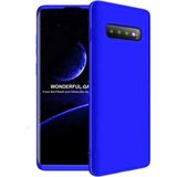 Smart Tech Samsung Galaxy S10 Gkk Kılıf 360 Derece Tam Koruma - Mavi