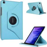 Smart Tech Samsung Galaxy Tab A7 Sm T220 T225 8.7 Inç Döner Standlı Tablet Kılıfı - Mavi