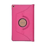 Smart Tech Samsung Galaxy Tab T510 Döner Stand Tablet Kılıfı - Pembe