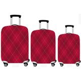 Smart Travel 3lü Set Büyük Orta Kabin Boy Valiz Bavul Koruyucu Kılıfı Kırmızı