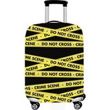 Smart Travel Kabin (Küçük) Boy Valiz Bavul Koruyucu Kılıfı - Sarı - Siyah