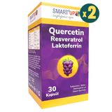 Smart Up Quercetin Resveratrol Laktoferrin 2x30 Kapsül