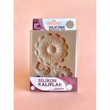 Smarta Silicone Moulds Silikon Epoksi ve Polimer Kil Kalıbı Daısy Set