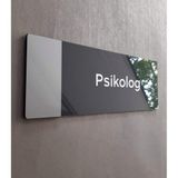 Smartad Klasik Seri Psikolog Kapı Isimliği