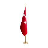 Smartad Makam Bayrağı, Türk Bayrağı, Telalı, Simli Sarı Direkli