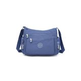 Smartbags Kırinkıl Kumaş Kadın Çapraz Çanta 1115 (Mavi)