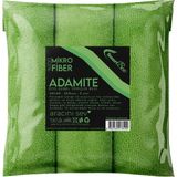 Smartbee Adamite 3’lü Mikrofiber Oto Temizlik Bezi 40×40 265GSM – Yeşil Yumuşak Doku ile Güvenli Temizlik