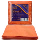 SmartBee Ceranite 10'lu 10x10 cm 200GSM - Turuncu Suede Mikrofiber Seramik Uygulama Bezi