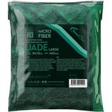SmartBee Jade Twisted 50x70 cm 600GSM – Koyu Yeşil Pile Mikrofiber Oto Kurulama Havlusu