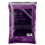 SmartBee Mamba Çift Kat Hybrid Twisted Pile 50x70 cm 1000GSM – Mor Mikrofiber Oto Kurulama Havlusu