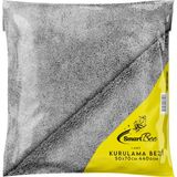 Smartbee Mikrofiber Çift Yüzlü Araç Kurulama Bezi 50 x 70 cm 440 gr/m2 Açık Gri