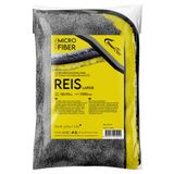 Smartbee Reis Çift Kat Mikrofiber Oto Kurulama Havlusu 50×70 1300GSM – Sarı Gri