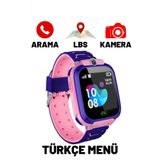 Smartberry Z3 Lbs Konumlu Akıllı Çocuk Takip Saati Sim Kartlı Arama, Kameralı, Gizli Dinleme Özellikli-Pembe