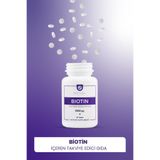Smartcaps Biotin 60 Tablet 2500 μg (D-Biotin) | Saç & Cilt