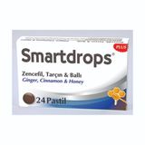 Smartdrops Zencefil Tarçın Bal Aromalı 24 Pastil