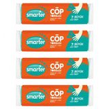 SMARTER 4 LÜ BÜYÜK BOY ÇÖP TORBASI 65x80 cm ( ÇÖP POŞETİ )