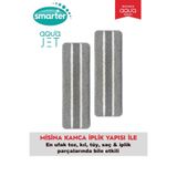 SMARTER AQUA JET 2 ADET YEDEK MOP(YENİ MODEL) TEMİZ & KİRLİ SUYU AYIRMA ÖZELLİĞİ TABLET MOP TEMİZLİK