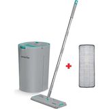 Smarter Aqua Jet Yedekli Temiz & Kirli Suyu Ayırma Özelliği Tablet Mop Temizlik Seti Paspas