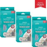 SMARTER AQUA MASTER 3 ADET YEDEK MOP TEMİZ & KİRLİ SUYU AYIRMA ÖZELLİĞİ OTOMATİK TEMİZLİK SETİ MOP