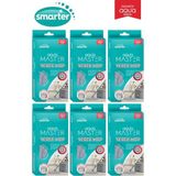 SMARTER Aqua Master 6 Yedek Mop 360° Dönme ve Temiz & Kirli Suyu Ayırma Özelliği ile Etkili Temizlik Seti